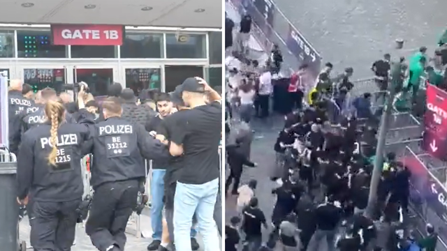 VIDEO Kaos u Berlinu: Grci se sukobili s Turcima na završnici Eurolige, ozlijedili i policajca...