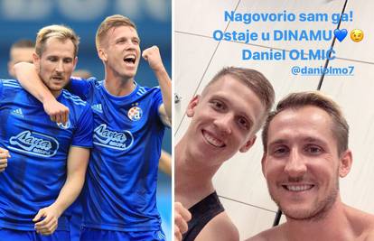 Hajrović: Nagovorio sam ga! Daniel Olmić ostaje u Dinamu