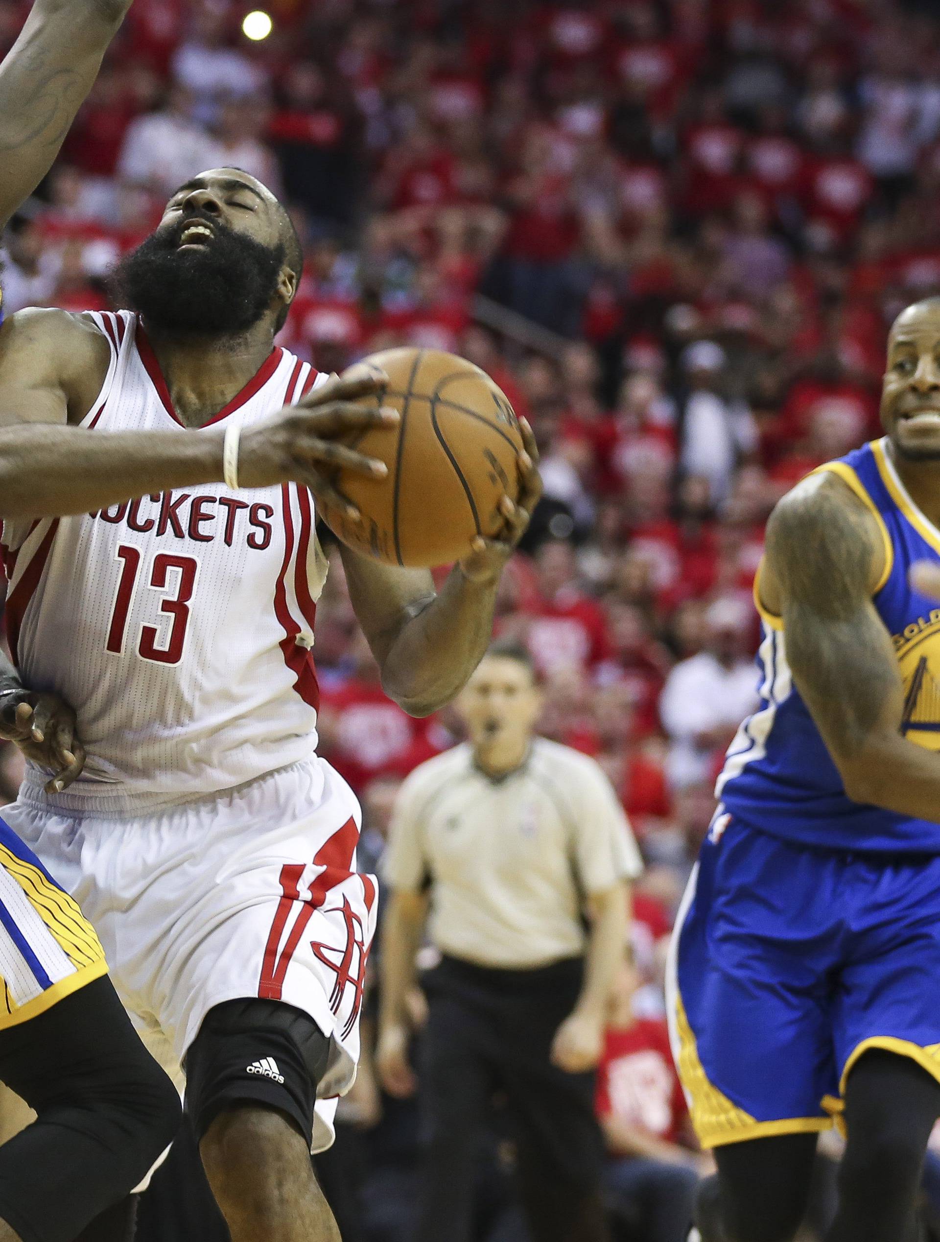 NBA: Playoffs-Golden State Warriors at Houston Rockets