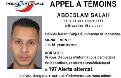 Izdali međunarodnu tjeralicu: Terorist iz Pariza je u bijegu