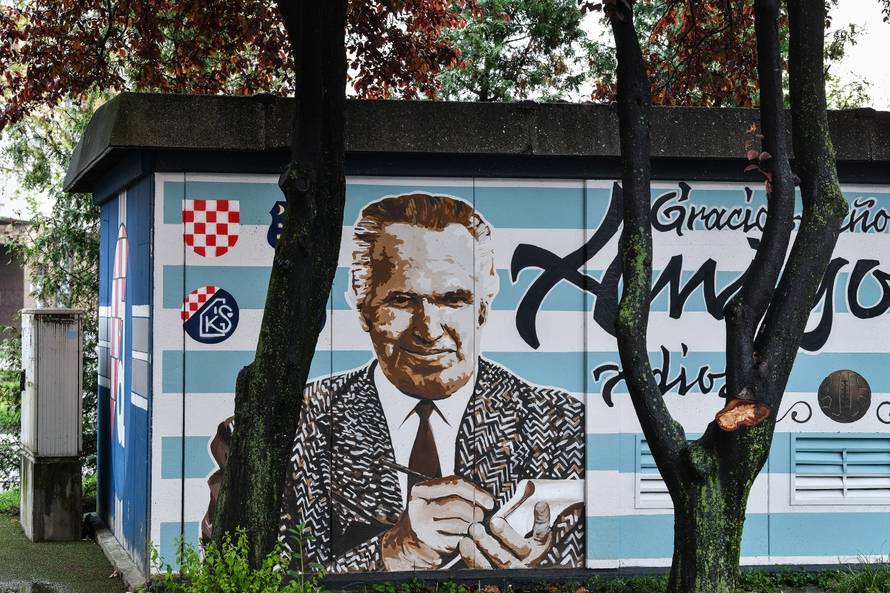 Zagreb: Mural na Ravnicama posveÄen novinaru Zvonimiru MagdiÄu Amigu