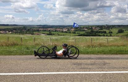 Ispunio je san: Paraplegičar biciklom prešao čak 2250 km