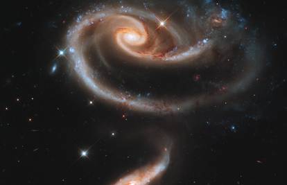 Hubble za svoj 21. rođendan dao sliku dvije bliske galaksije