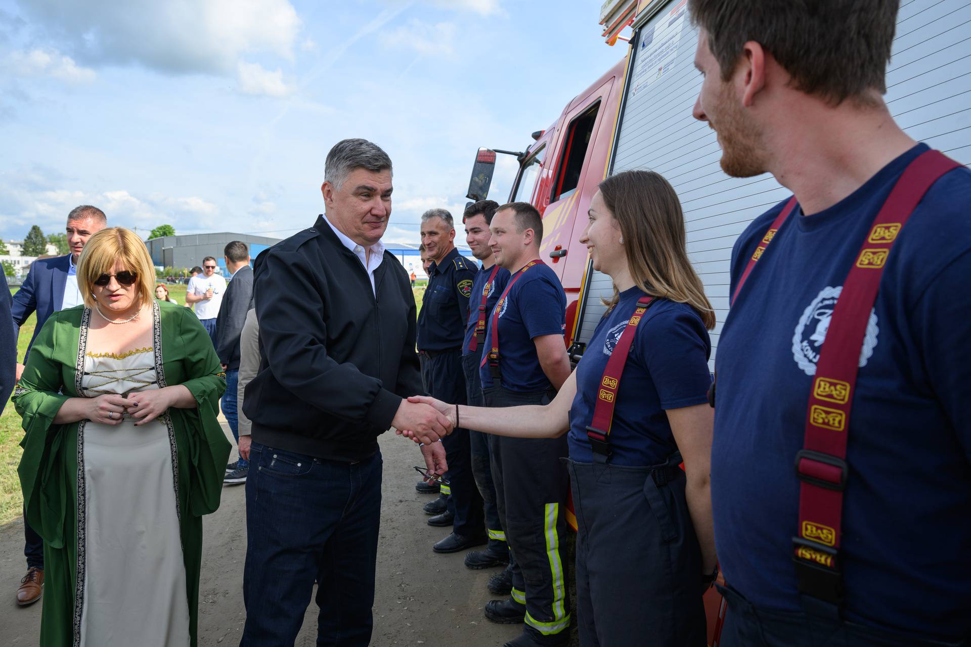 Konjščina: Predsjednik Milanović na otvorenju Sajma pri Starom gradu