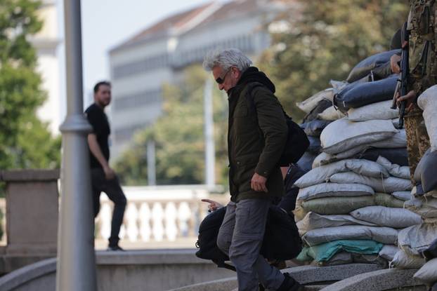 EKSKLUZIVNO: Zagreb:  Sean Penn na snimanju filma Snake Island