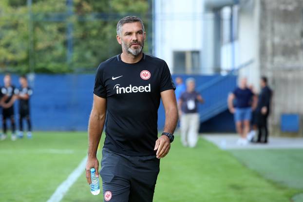 Zagreb: Utakmica Eintracht Frankfurt - Zaglebie na turniru Mladen Ramljak