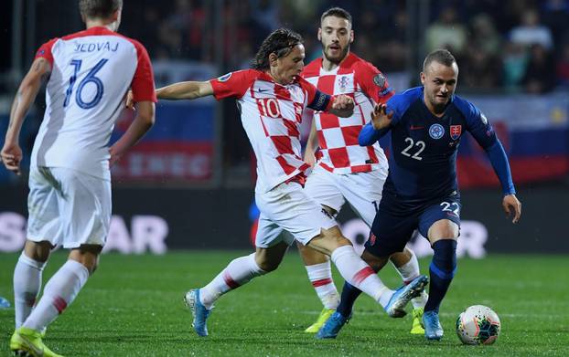 Susret Hrvatske i Slovačke u kvalifikacijama za Europsko prvenstvo