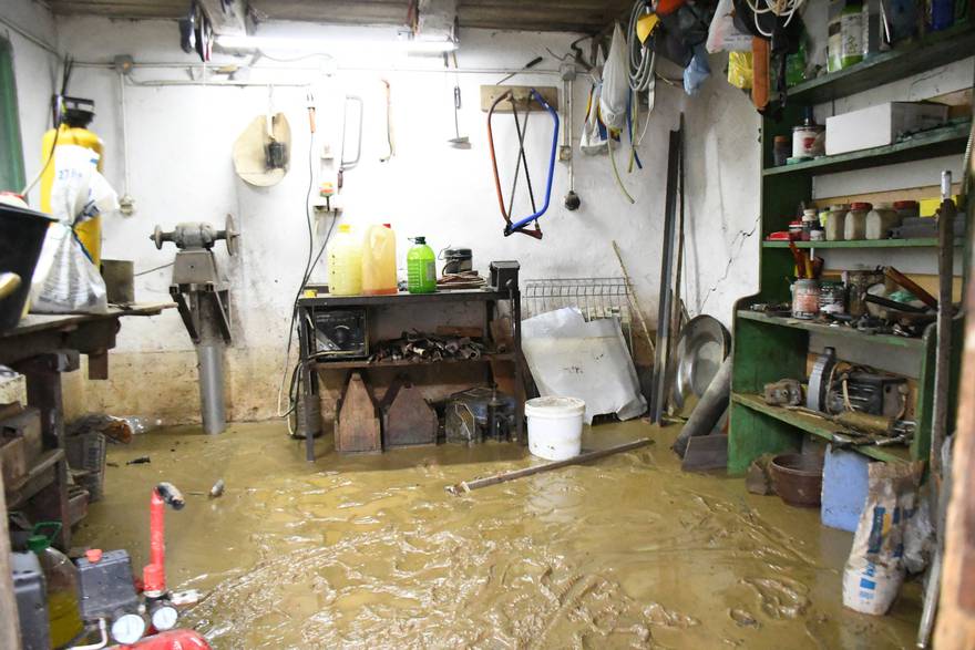 Posljedice poplave u Rašenici nakon obilnih padalina