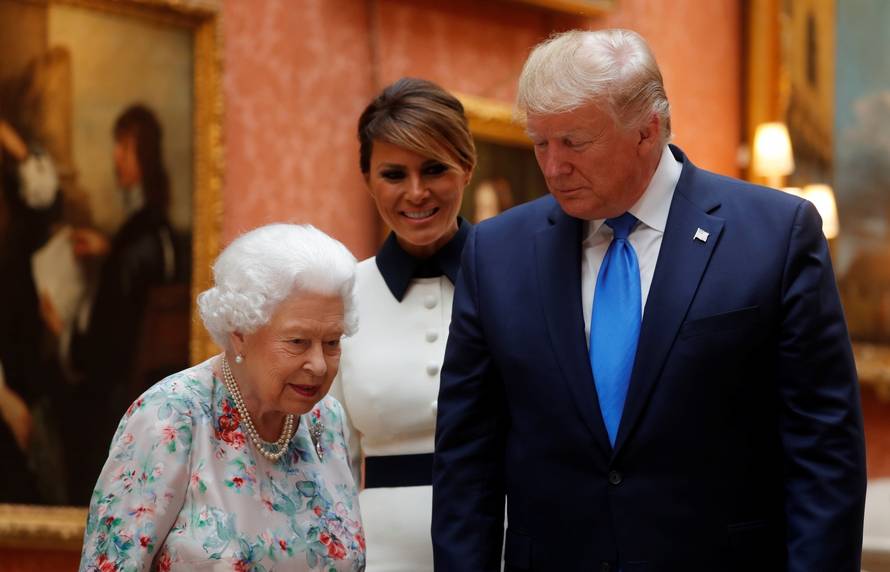 U.S. President Donald Trump visits Britain