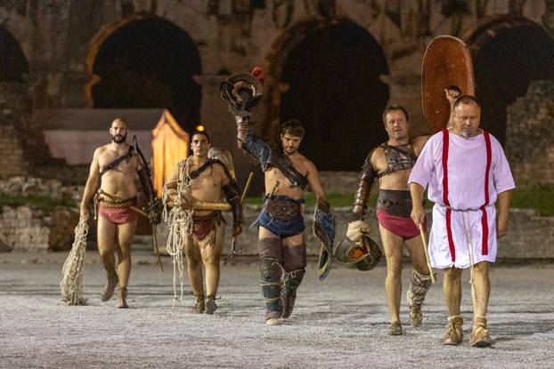 Borbe gladijatora u pulskoj Areni
