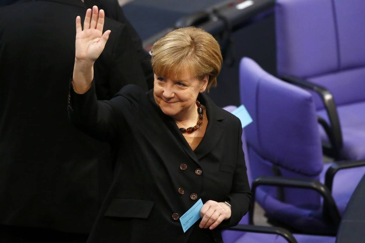 Merkel je i treći put kancelarka, dobila 462 glasova zastupnika