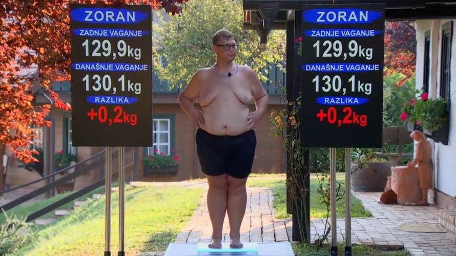 Zoran iz 'Života na vagi' nakon ispadanja: 'Upala zuba baš me usporila. Ovo nisam očekivao'