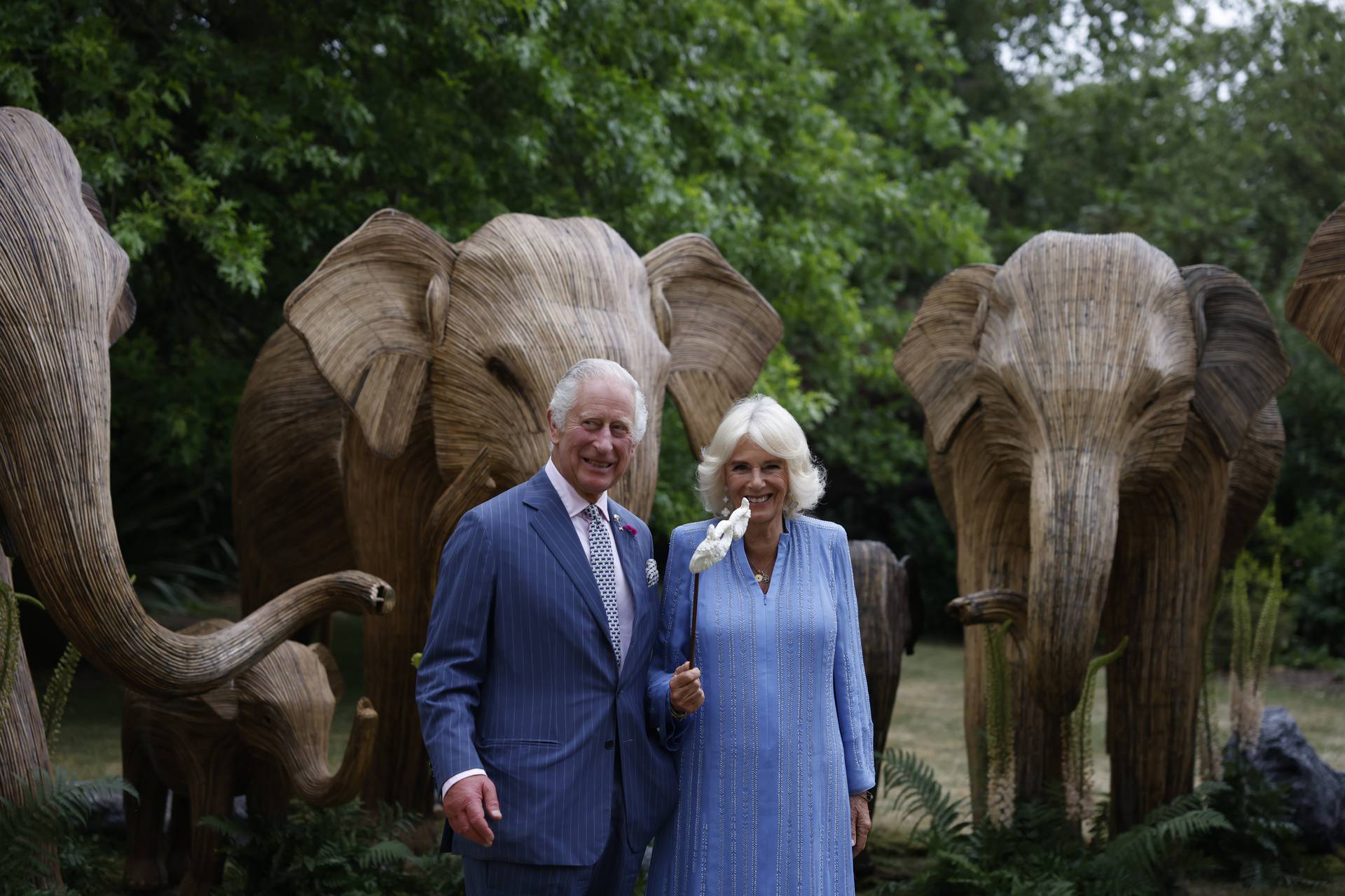 Kralj Charles III i kraljica Camilla na Balu životinja povodom 20. godišnjice dobrotvorne organizacije Elephant Family