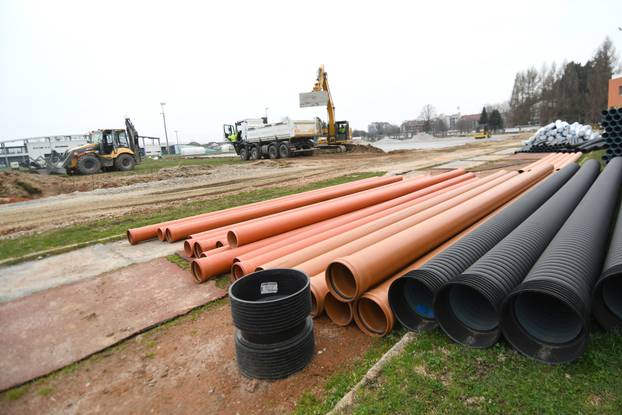 24SATA Bjelovar: Radovi na izgradnji atletskog stadiona