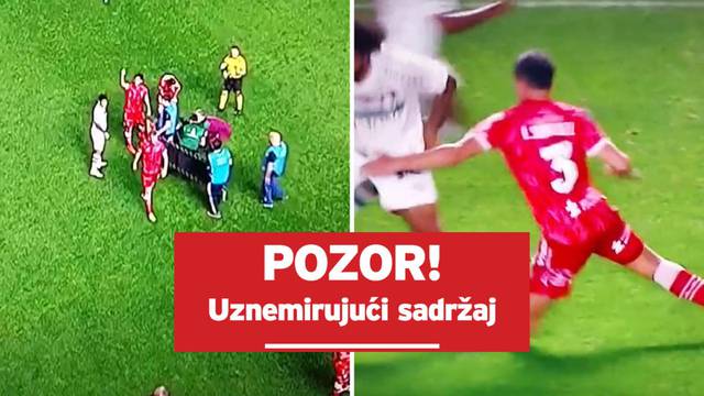 VIDEO Marcelo je slomio nogu protivniku pa zaplakao od šoka