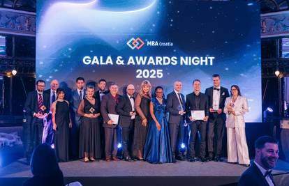 Održana osma po redu MBA Croatia Gala: Evo tko su nagrađeni lideri godine