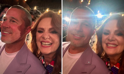 Cijela Hrvatska pratila je njezin težak život na malim ekranima, a sada se fotkala s Brad Pittom