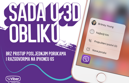 Viber dobio niz poboljšanja: U novoj verziji dodali 3D Touch