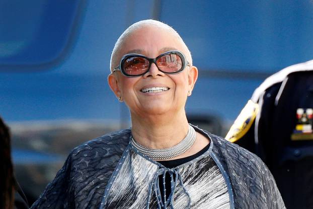 FILE PHOTO: Camille Cosby arrives for her husband Bill Cosby sexual assault trial at the Montgomery County Courthouse in Norristown
