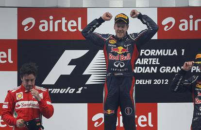 Nezaustavljiv: Sebastian Vettel u Indiji do 4. pobjede za redom