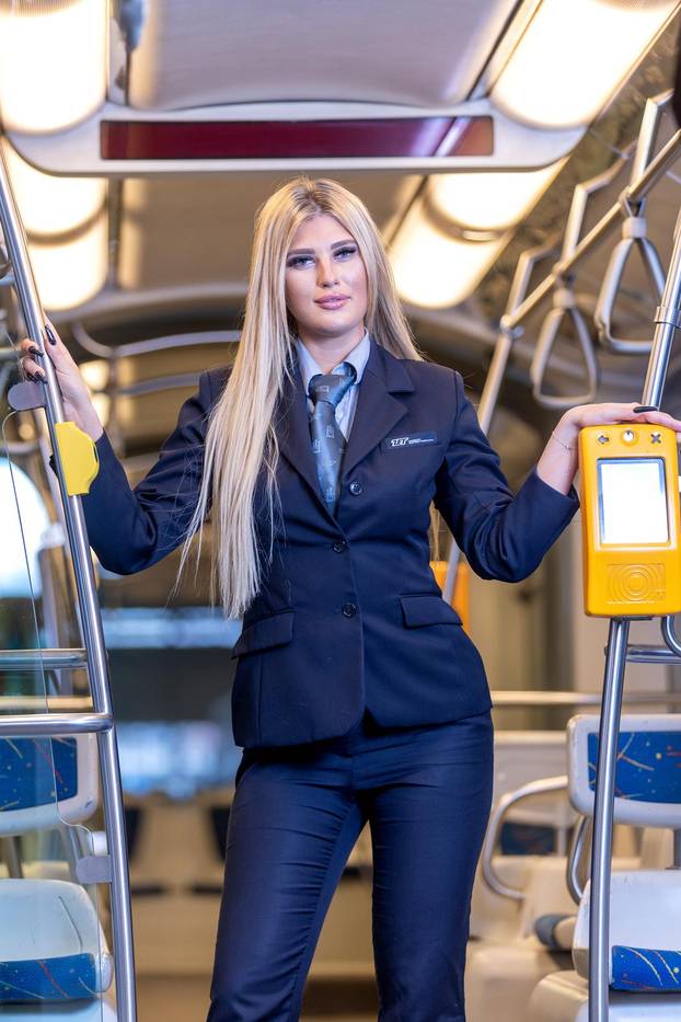 Zagreb: Iva Pandžić, 
vozačica tramvaja