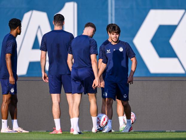 Zagreb: Trening igrača Dinama 