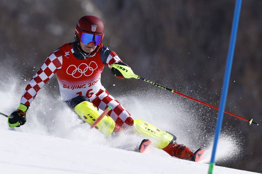 Alpine Skiing - Men's Slalom Run 1