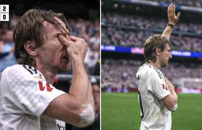 Real Madrid - Sociedad 2-0: Luka Modrić uz ovacije i špalir napustio travnjak Bernabeua!