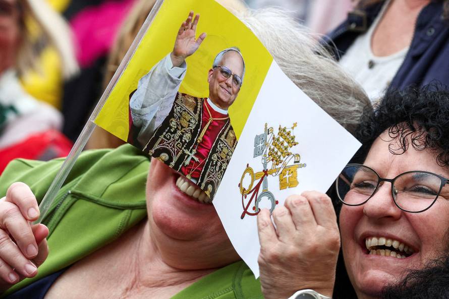 Pope Leo XIV's first general audience in St. Peter's Square, at the Vatican