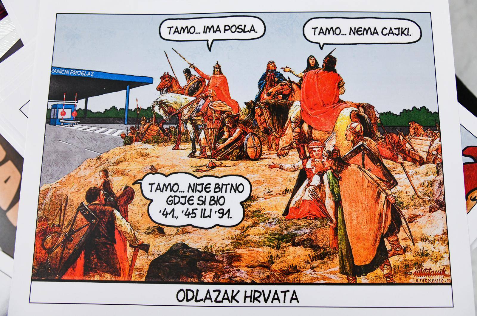 'Za Šteficu je kriva repka, a za karikature hrvatska stvarnost'