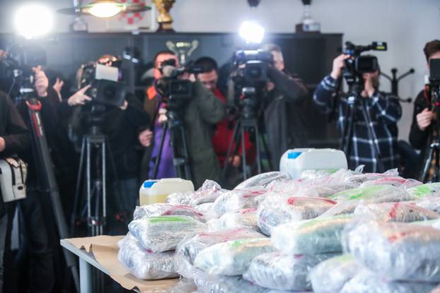 Zagreb: Policija zaplijenila više od 400 kilograma droge