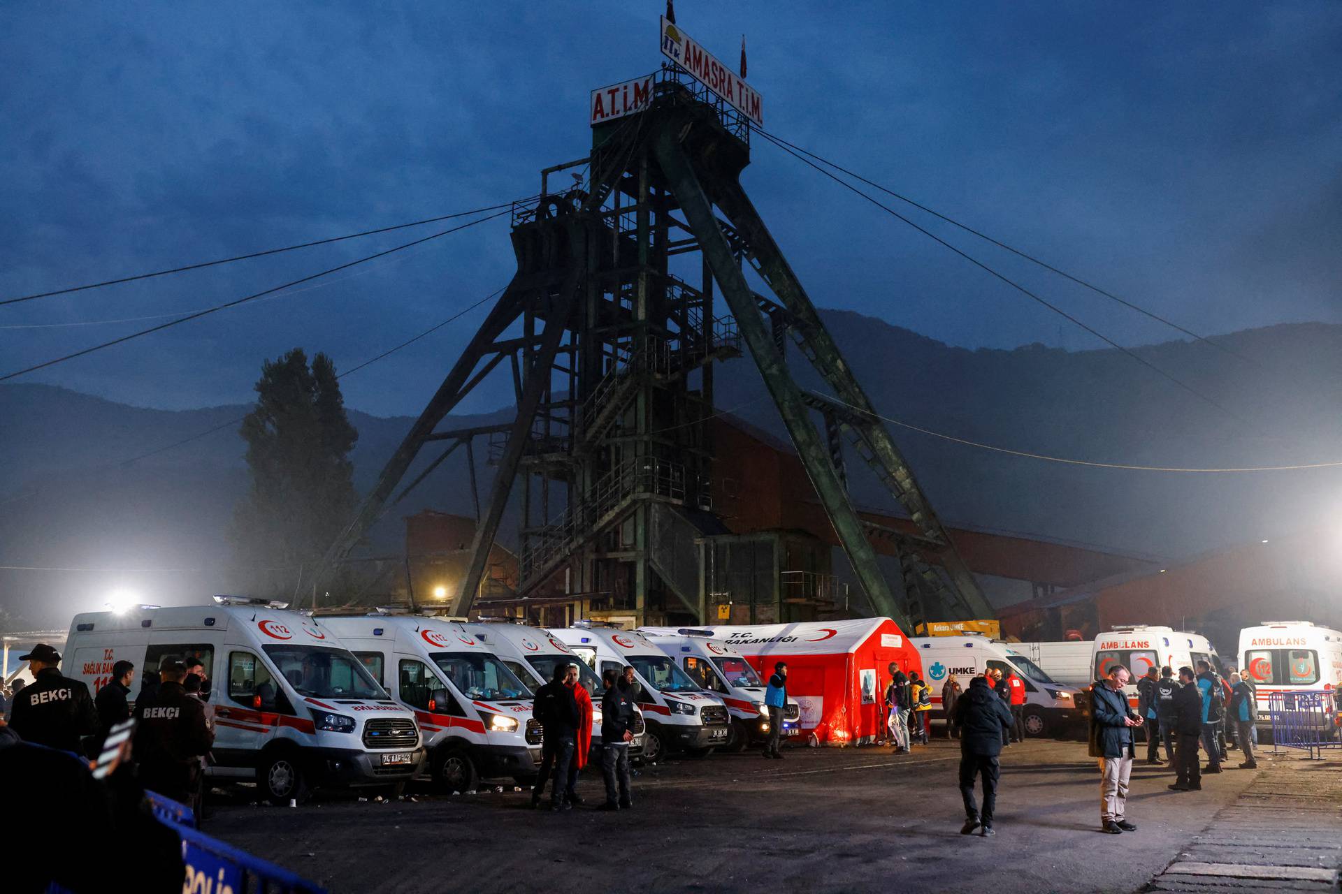 Explosion at a coal mine in Bartin Province, Turkey