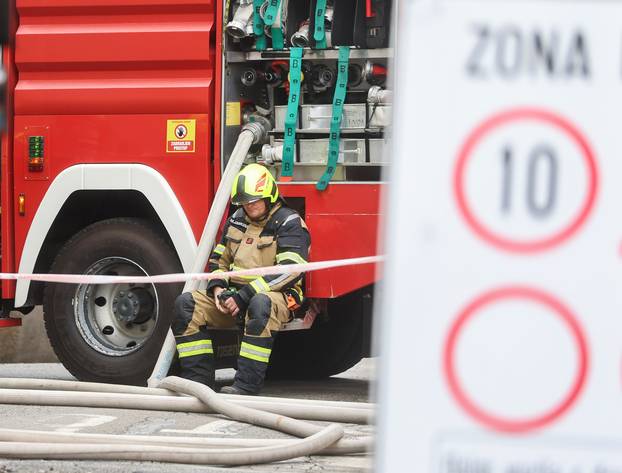 Zagreb: U Vinogradskoj bolnici došlo je do manjeg požara 