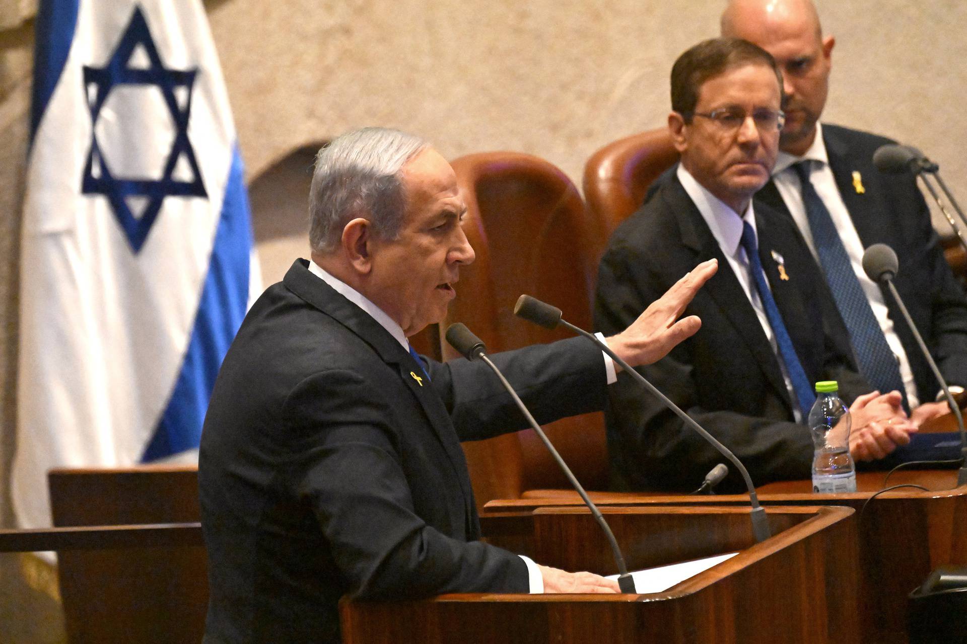 Prime Minister Benjamin Netanyahu Attends The Opening Of The Knesset