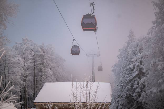 Zimska idila na Sljemenu