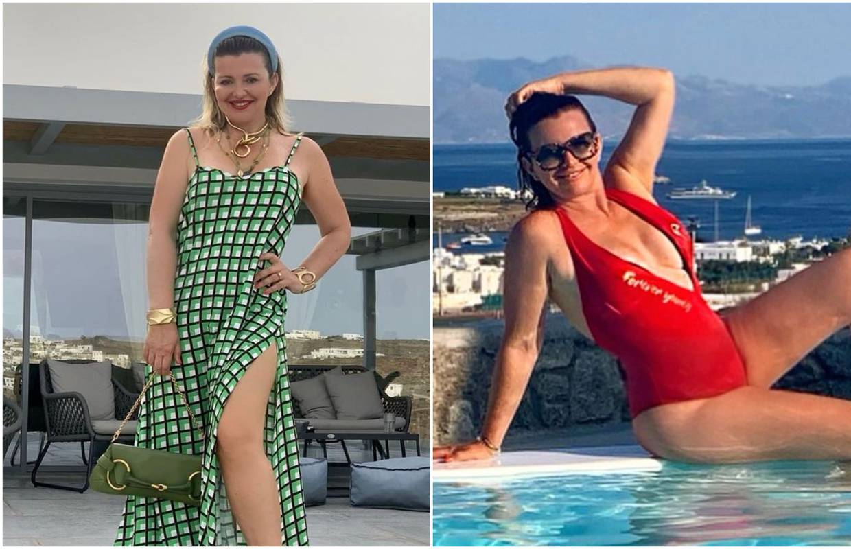 Snježana Mehun na odmoru u  Grčkoj istaknula svoje atribute u dekoltiranom kupaćem kostimu