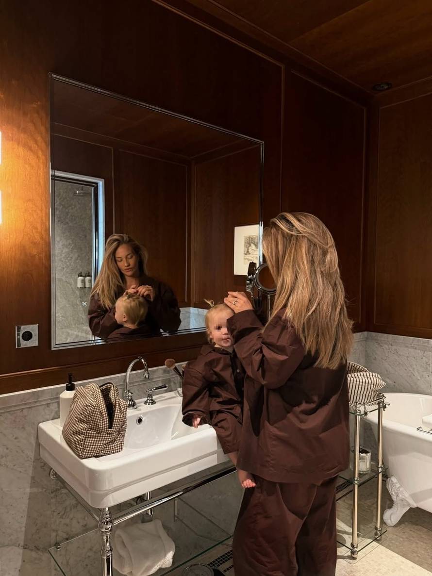 Fotka koja je raznježila mnoge: Izabel Kovačić pozirala s kćeri