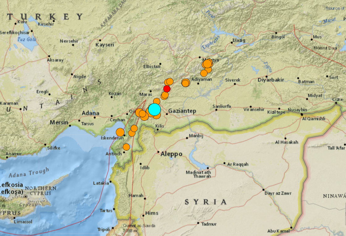 Kako se tresla Turska: Zabilježili gotovo 100 naknadnih potresa, njih čak 11 iznad magnitude 5