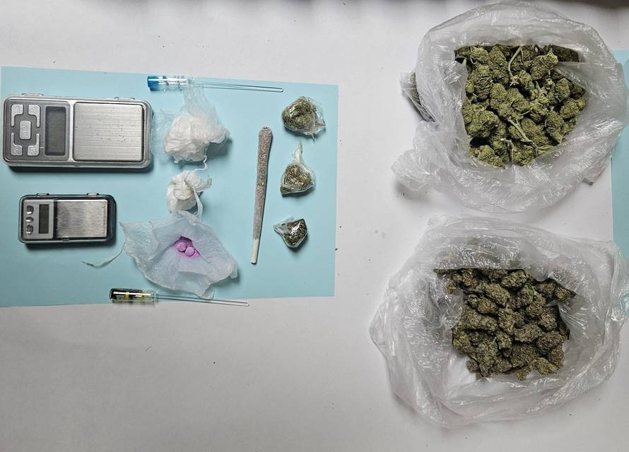 Dilerica u stanu u Makarskoj skrivala kokain, travu, MDMA...