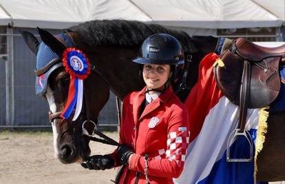 Lea Djelmić u Beogradu je osvojila prvo zlato za Hrvatsku u preponskom jahanju!
