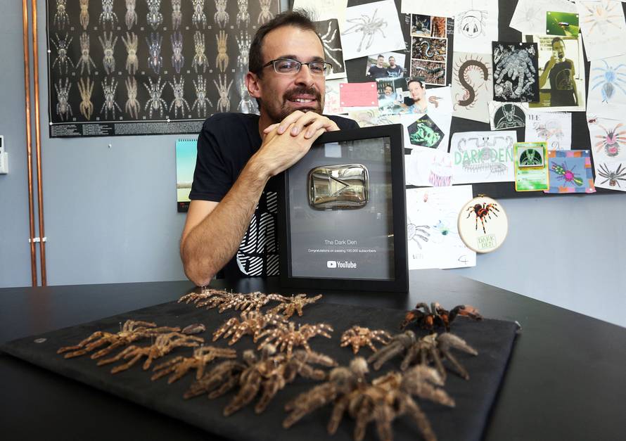 Marko je kralj tarantula: Ima ih 150, a pokrenuo je i posao...
