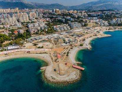 FOTO Evo kako izgleda Žnjan, radi se punom parom: 'Bit će to najbolja plaža Mediterana'