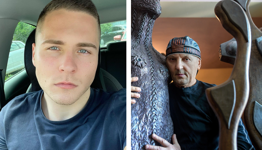 Stephan Lupino otvorio izložbu, a njegov sin pokazao kako je i on umjetnik, ali malo drugačiji
