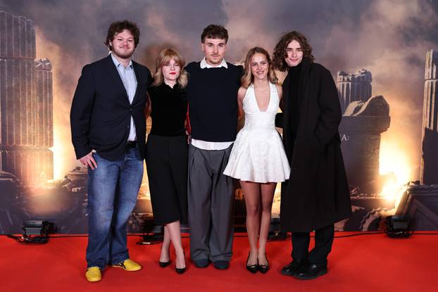 Zagreb: Premijera filma "Posljednji rimski bog" Domagoja Burića