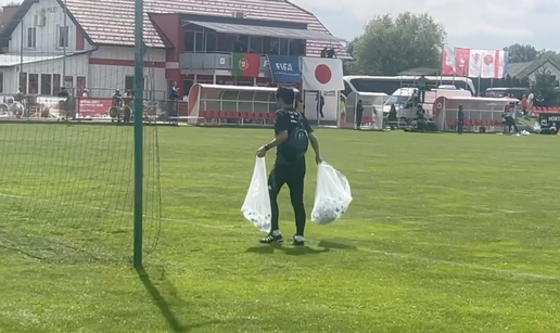 VIDEO Japanski trener oduševio u Međimurju! Pogledajte što je radio nakon debija Ronalda