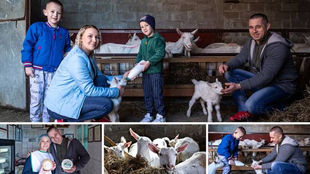 Obitelj Grčević uzgaja koze: Ovo je naša slatka seoska idila