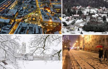 Gdje i kad u Hrvatsku stiže snijeg: Ovog vikenda brojni naši gradovi imat će snježni pokrivač