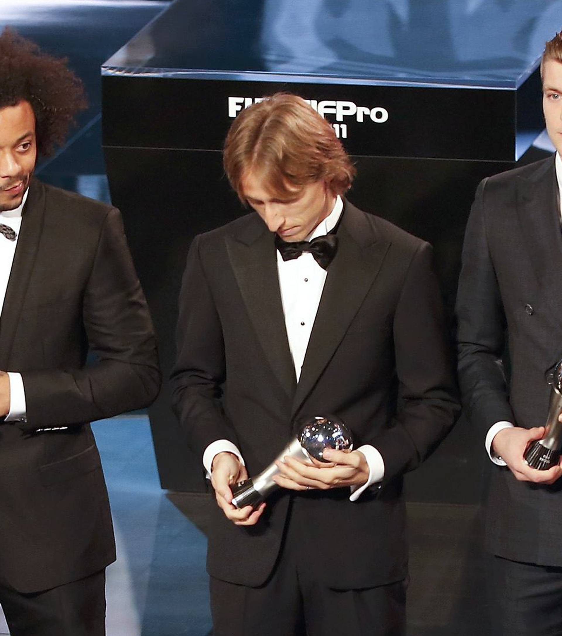 Football Soccer - FIFA Awards Ceremony -  FIFA World 11 award