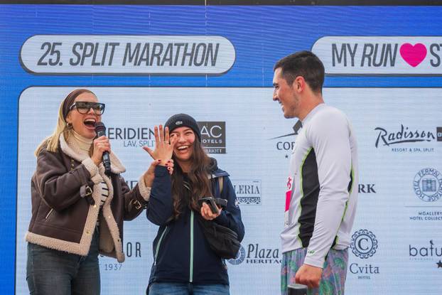 Na 25. Splitskom maratonu dogodila se prosidba