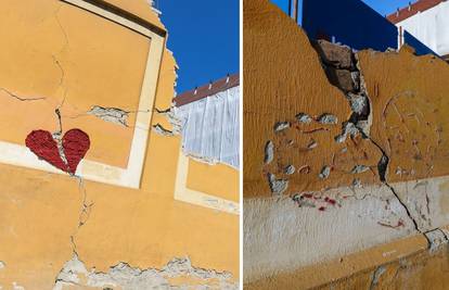 Zacjeljujuće srce nestalo sa zida zgrade na Gornjem gradu